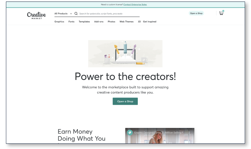 Designer program webpage on The Textile District's website.