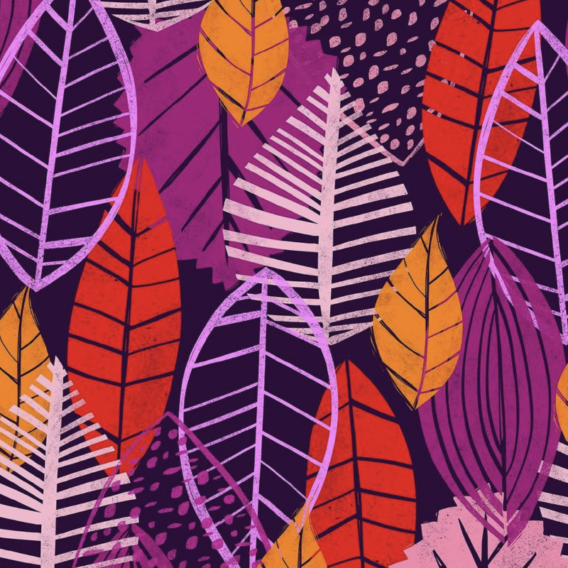 Leave Pattern by Annie Riker