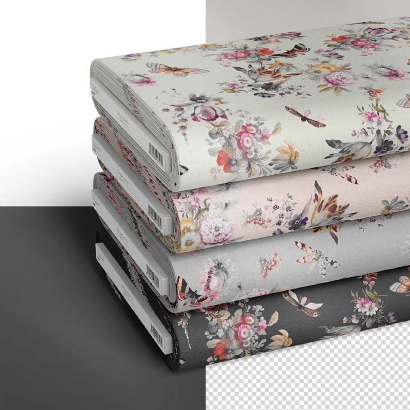 Mockup Example Illustrating Four Custom Backgrounds