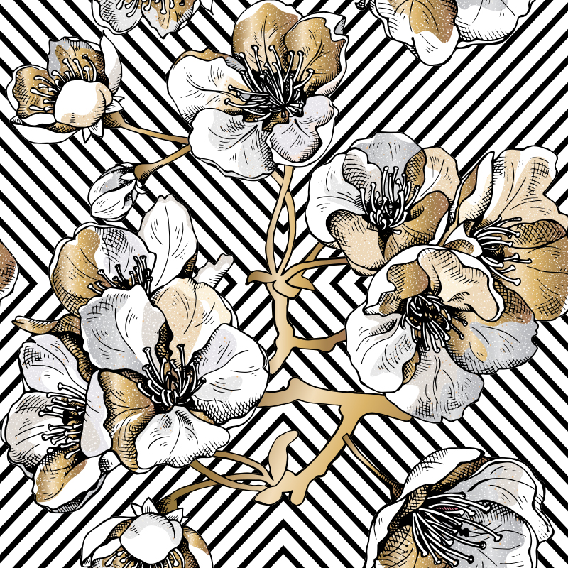 Pattern_Floral_Geometric Pattern_Floral_Geometric