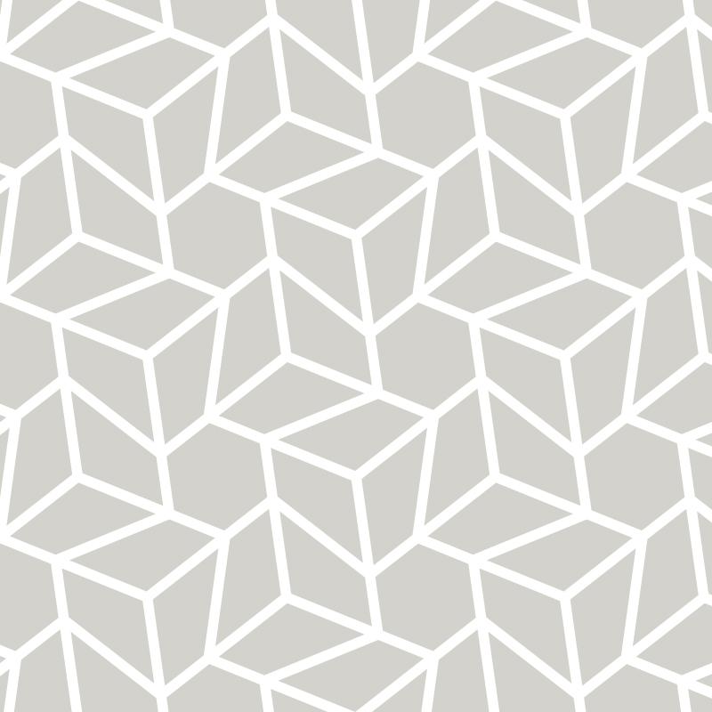 White abstract line geometric pattern on grey.