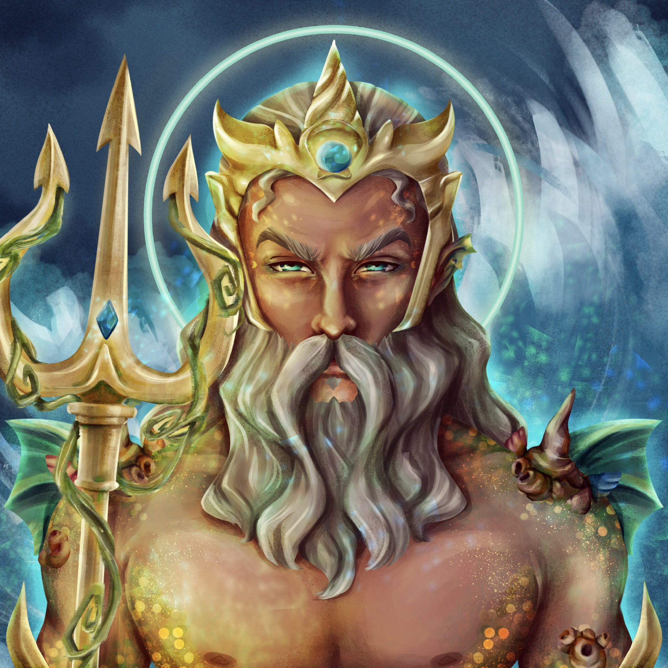 Greek God Poseidon