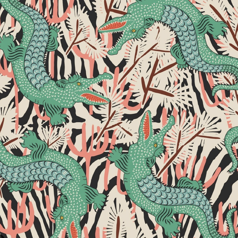 Bazaar Maxima Gator Pattern by Hollie Zollinger