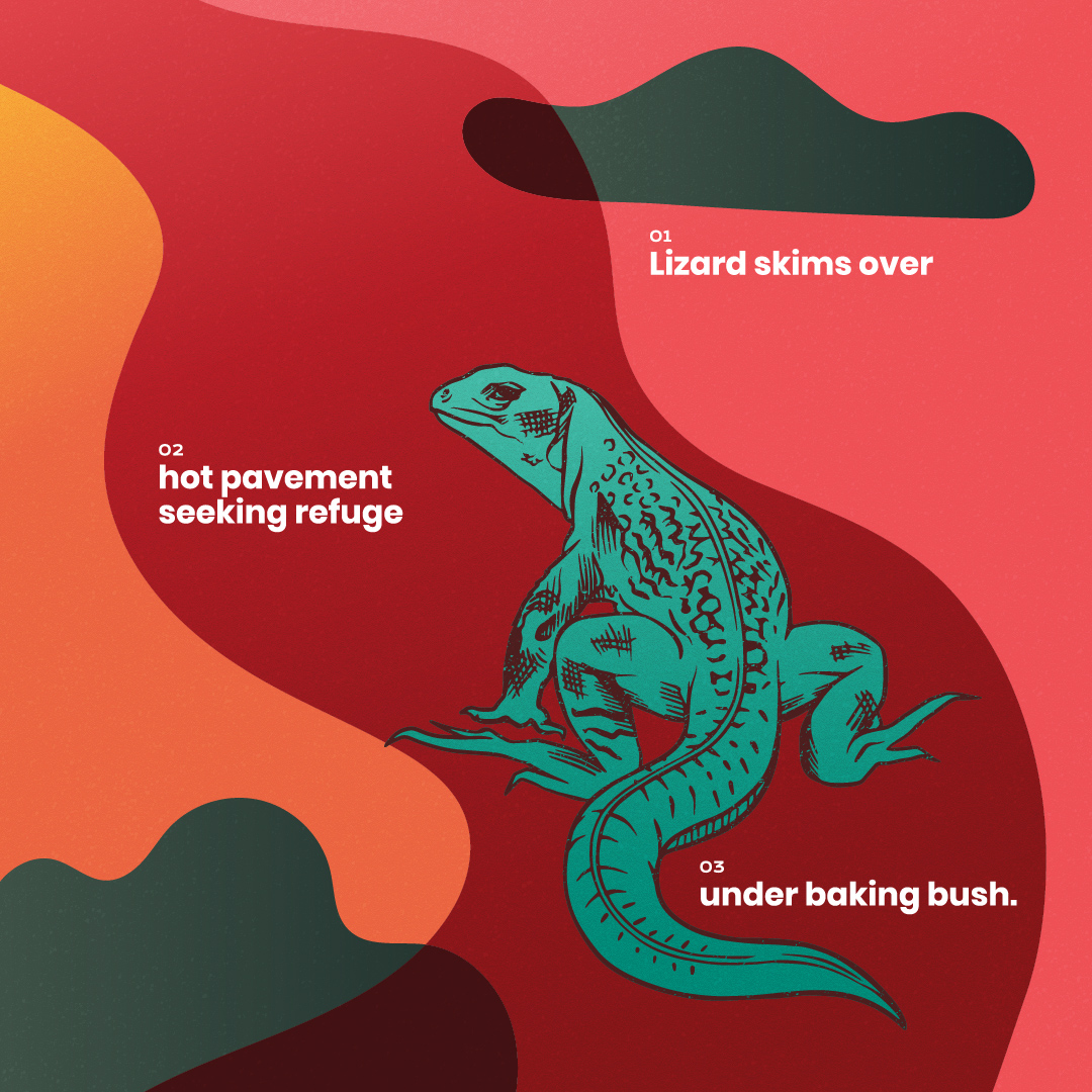 Nature's Narrative July Lizard